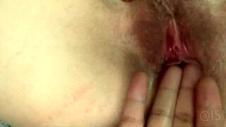 Stepsister strips then sucks and rides cock to creampie finish