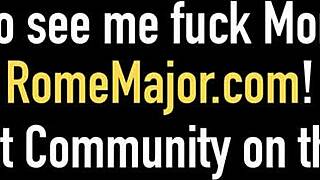 wanna see rome major blast cum all over mellanie monroe's juicy phat blonde ass?