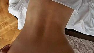 doggystyle cumshot first, then intense anal creampie in big titted babe's ass?