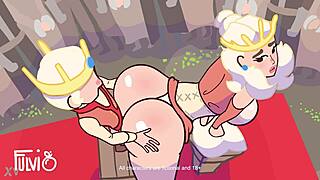 viva el rey rules with his tiny cartoon cock and tits