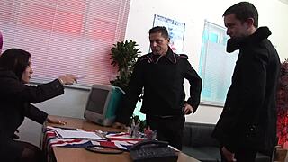 Double D's bounce in wild Daphne Rosen foursome!