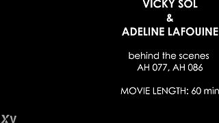 yo check backstage ahb030 vicky sol adeline lafouine gangbang chaos ripped clothes deepthroats fisting swallows