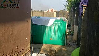 slutty jasmine candy, quick outdoor fuck behind windows?