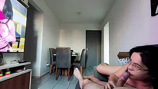 my nerdy best friend watches porn and sucks me off