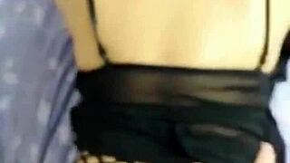 shemale gets assfucked hard in amateur anal pounding session