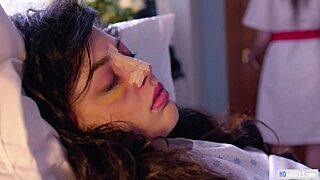 lesbian nurses and doctors lick teen patient in wild hospital orgy