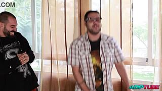 Aris Dark Spanish teen craves deepthroating cocks in every position