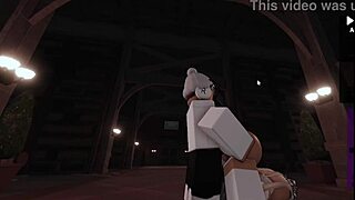 hot blonde handles massive monster cock ride