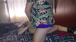 hot blonde gets pussy licked hard before creampie?