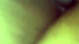 her swollen dripping pussy bent over always drains my balls dry.