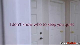 devious teen sucks stepbro's monster cock bent over doggystyle pov!