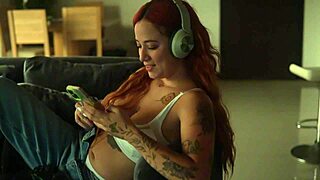 BEAUTIFUL EBONY BRITTANY TAYLOR CATCHES BEST FRIEND JERKING FOR HOT INTERRACIAL PUSSY LICK