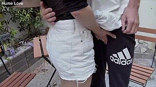 My Tinder date gags deep on my monster cock!