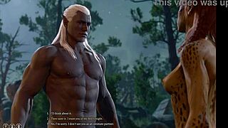 Laezel Submits Naked in Baldur's Gate 3 Sex Scene
