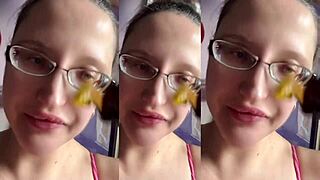 Whispered chews mix with fetish fucks and glasses