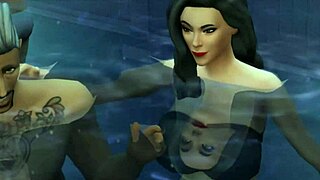 ajay bangs big tit cheerleaders poolside interracial group 😈🍆💦