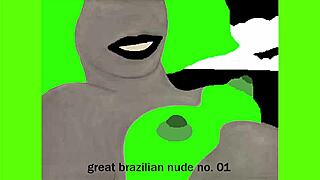 Great Brazilian Nude Body Display No 01