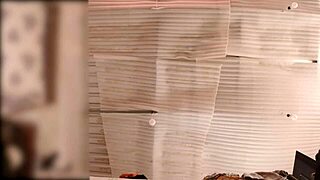 Hey, see this big ass maid bend over no panties while spied folding clothes?