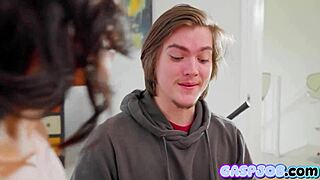 Dirty Housewife Gags On Monster Cock Fixing Oral Cravings