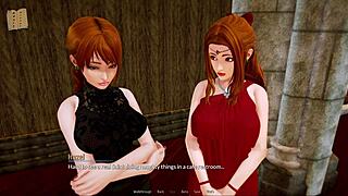 Hotel game harem adventure episode 328 unfolds with intense taboo encounters