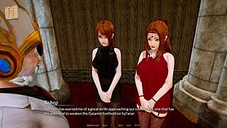 Hotel game harem adventure episode 328 unfolds with intense taboo encounters