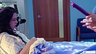 lesbian nurses and doctors lick teen patient in wild hospital orgy