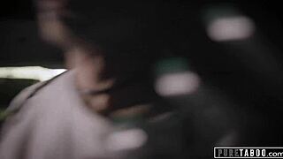 conspiracy nut meets big tit alien milf for taboo monster cock ride