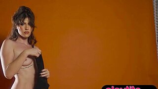 Petite teen strips big ass pierced tits bubble butt