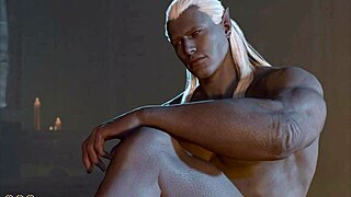Laezel Submits Naked in Baldur's Gate 3 Sex Scene