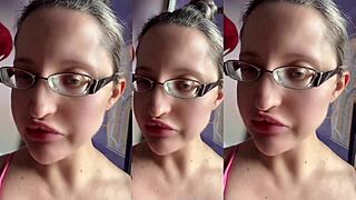 Whispered chews mix with fetish fucks and glasses