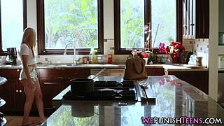 fetish teen sucks strapon roughly