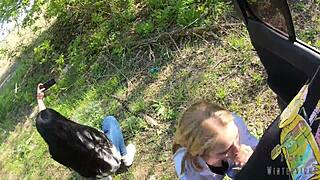 Perverted Wife Forces Friend to Deepthroat and Facial Cumshot