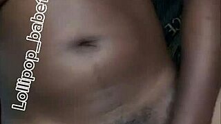 Sexy Black Babe's Horny Dance After Smoking Tease