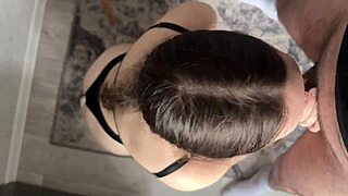 roommate's boyfriend sneaks steamy kitchen romp