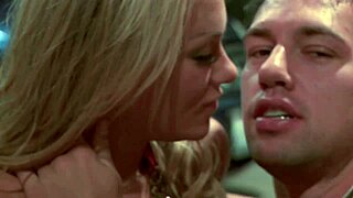 skinny blonde gets fucked hard and cummed on fake tits! 💦🍒🔥