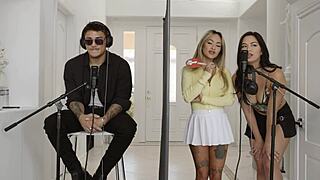 Victor Ray Dominates Linda Lan and Scarlett Alexis in Asian FFM Threeway