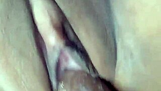 perfect pussy up close takes deep pounding and huge creampie load