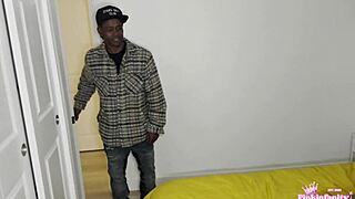 hot stepmom rides stepson's monster cock until daddy catches and joins the creampie fun!