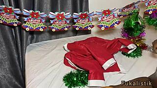 Ebony Teen Daughter's BBC Christmas Gift to Neighbor