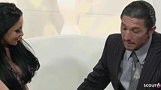 Black Hair Big Tits Beauty Fucked Romantic By Monster Cock