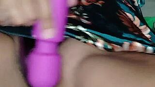 ohh my cousin from school walks in while i masturbate juicy pussy with dildo
