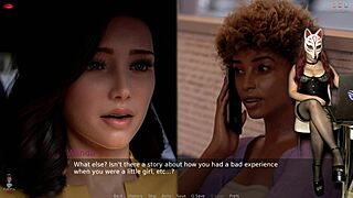 Ms denvers episode 53 features teacher milf in corset stockings cosplay feet game