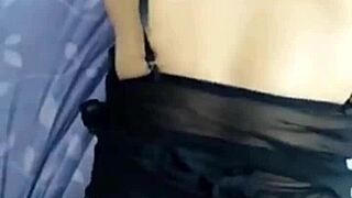 shemale gets assfucked hard in amateur anal pounding session