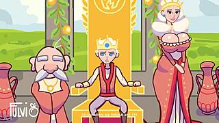 viva el rey rules with his tiny cartoon cock and tits