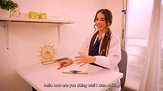 Clinic Doctor Moans Loud Petite Latina Fucked Missionary By Monster Cock