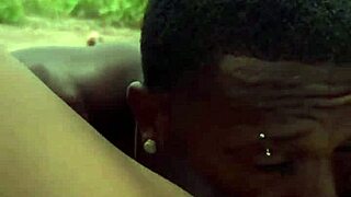 Busty Curly Brunette Latina Rides Cock Pov Rough in Public Nature Licking Pussy Outdoor