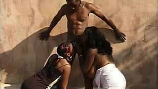 Ebonies Swap Cum in Outdoor Whore Ffm