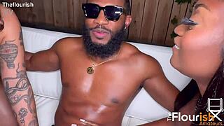 trailer midnight threesome with dee lusion's lethal throat massage 🌙🍆👯‍♀️