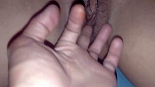 Creampie Floods My Tight Shaved Pussy Orgasm Wet