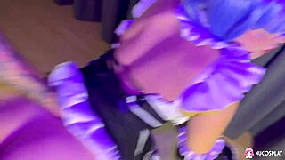 Hot sexy skinlovers takes a throbbing shaft deep in her slick warmth